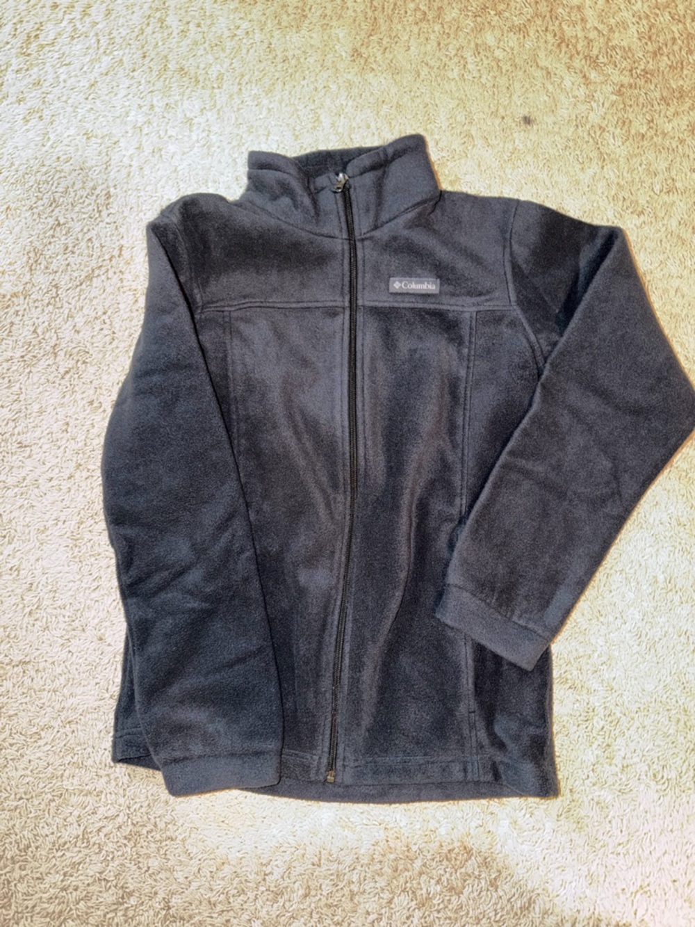 Columbia Black Fleece Jacket. Soft and cozy